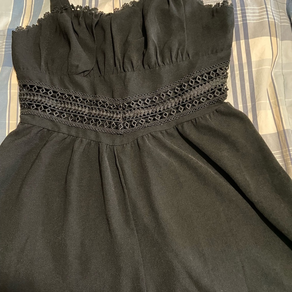 SHEIN size medium romper .Black , not faded